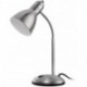 SYOUOZ Metal Desk Lamp, Adjustable Goose Neck Table Lamp, Eye-Caring Study Desk Lamps for Bedroom, Study Room and Office (Silver)