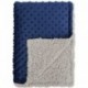 LIL PEEP 5 lb Weighted Blanket for Kids I 36"x48" I Weighted Blanket with Plush Minky Blue Removable Cover I Weighted with Premium Glass Beads I Perfect for Children from 40 to 60 lb