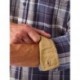 KAOPPE Men's Long Sleeve Flannel Shirt The size chart is shown in the picture