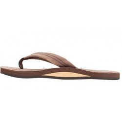 GOMIPE Sandals Men's Premier Leather Single Layer Wide Strap with Arch The size is as shown