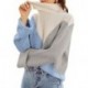 Wuliynin Womens Casual Long Sleeve Turtleneck Sweater 