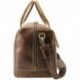 Ceznllin Leather Travel Duffle Bag for Men