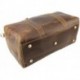 Ceznllin Leather Travel Duffle Bag for Men