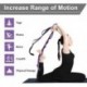 ACAVEROA Yoga Straps, Multi-Loop Strap, 12 Loops Yoga Stretch Strap, Nonelastic Stretch Strap for Physical Therapy, Pilates, Dance and Gymnastics