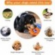 ACAVEROA Dog Chew Toys , Non-Toxic Natural Rubber Dog Toys - Fun to Chew, Chase and Fetch