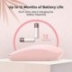 Beanap Wireless Mouse, High Accuracy Ergonomic Cordless Computer Mouse for PC, Computer, Laptop, Mac (Pink)