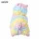 IOPEYY Cuddly Soft Stuffed Toy 7" Llama Rainbow Alpaca Doll Lamb Stuffed Animal Toys Kids' Plush Pillow Cushion Fiesta Toy Graduation Valentine's Day Birthday Xmas Christmas Best Gifts