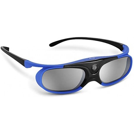 WZFQQSY DLP Link 3D Glasses Active Shutter 144Hz Rechargeable, Can't Used for TVs, Compatible with Optoma, Acer, Viewsonic DLP Projector 