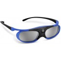 WZFQQSY DLP Link 3D Glasses Active Shutter 144Hz Rechargeable, Can't Used for TVs, Compatible with Optoma, Acer, Viewsonic DLP Projector 