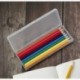 MEININALA  4 Pieces Plastic Pencil Case Plastic Stationery Case  (White)