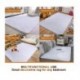 Lbris Super Soft Modern Shag Area Rugs Fluffy Living Room Carpet Comfy Bedroom Home Decorate Floor Kids Playing Mat 5.3 Feet by 7.5 Feet, White