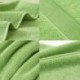 Gregre Cotton Towels, Set of 2, Durable Highly Absorbent Soft Washcloth Towel ,14 x 30 Inch (Green)
