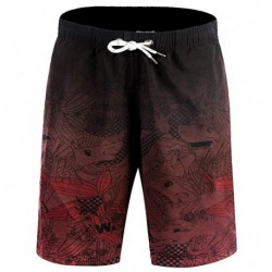 Exprex Men's Swim Trunks Beach Shorts Quick Dry Bathing Suits 