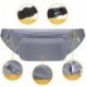 KODIRO Fanny Pack with 4-Zipper Pockets, Waist Bag Travel Pocket