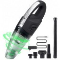 Qeeyee Handheld Vacuum Cleaner , Wet & Dry Use, Quick Charge, Perfect for Home, Car, Pet Cleaning (Black)