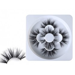 Keesass Mink Lashes 25mm 3 Pairs False Eyelashes 