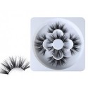 Keesass Mink Lashes 25mm 3 Pairs False Eyelashes 