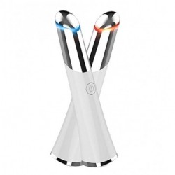 OUROMOR Eye Massage USB Rechargeable Eyes Facial Massager Eyes Beauty Device with 42 ℃ Heated