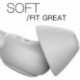 NIEJIX - Ear Plugs for Sleeping Noise Reduction ,Comfortable Silicone Ear Plug Sound Blocking Earplugs 