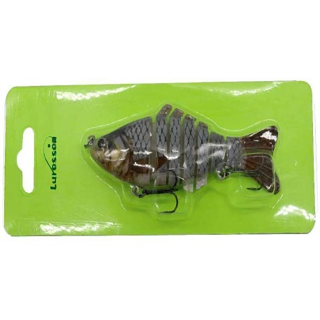 Luressea Fishing Lures for Bass,Soft Swimbaits with Pre-Rigged Ultra-Sharp Hooks, Fishing Gear for Saltwater and Freshwater, Trout Pike Walleye Bass Fishing Jigs