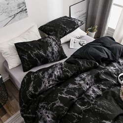 NEWSTAR Printed Marble Bedding Comforter Sets, wholesale bedsheets bedding bed sheet 100 cotton 