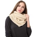 LEPGIFE Women's Winter Knit Infinity Scarf Fashion Thick Warm Circle Loop Scarves