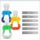 RUNDTANG Baby Fresh Fruit Food Feeder Nibbler Pacifier (3 Pack) |Training Massaging Toy Teether| Food Grade Soft Safe BPA-Free Silicone Pouches| Babies Toddlers Infants Kids