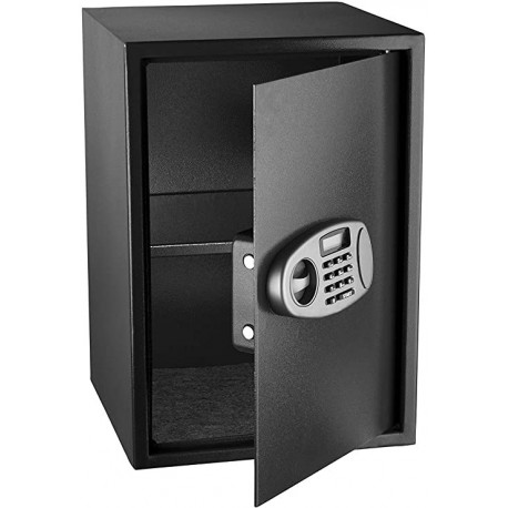 MaxDuty Security Safe with Digital Lock, Black, 2.32 Cubic Feet