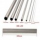 VeinSpeed 8Pcs Stainless Steel 304 Steel Pipe Tube Tubing, Outer Diameter 0.5 to 12 mm, Length 300mm