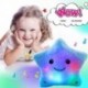 Feigrow Creative Musical Glow Twinkle Star Lullaby Light up Stuffed Toys Animated Soothe Kids Emotions Christmas Festival Gift for Toddlers, Blue