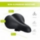 Elarine Bike Seat, Most Comfortable Bicycle Seat Memory Foam Waterproof Bicycle Saddle for Men Women-Dual Shock Absorbing-Best Stock Bicycle Seat Replacement for Mountain Bikes, Road Bikes