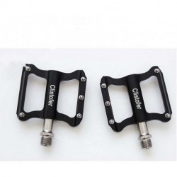 clistofer Mountain Bike Pedals Universal Bicycle Platform Flat Pedals Cycling Sealed Bearing Aluminum Alloy Pedals for BMX MTB 9/16 Inch