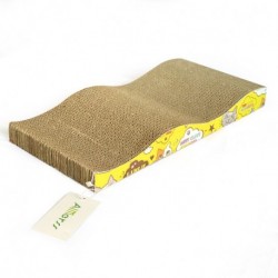 AIMerss Cat Litter Mat, XL Size, Non-Slip, Easy to Clean, Stops All Litter Tracking, No Phthalate, Durable, Soft on Kitty Paws, Scatter Control for Cat Litter Box, Water Resistant (36"x24")