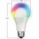 FlowRGB OM100/RGBW/CA/AG 100W Equivalent High-CRI Alexa Google Smart WiFi LED Light Bulb, A21, Multi-Color RGBW