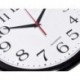 Azurastone Black Wall Clock Silent Non Ticking - 10 Inch Quality Quartz Battery Operated Round Easy to Read Home/Office/Classroom/School Clock