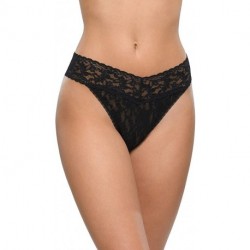 WVEYUI Women's Signature Lace Original Rise Thong