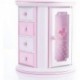 Lenway Musical Jewelry Box Necklace Storage Case Women Kids Jewelry Organizer Box