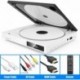 Omotovic Super Mini CD DVD Player with Built-in Speaker, HDMI AV Output Portable Palm-Size DVD CD Player All Region Free, HD 1080P, USB Supported, HDMI/AV Cables Included