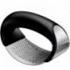 COCEW Garlic Press Rocker, Stainless Steel Garlic Mincer Crusher Professional Kitchen Gadgets Garlic Chopper with Ergonomic Handle, Silicone Garlic Peeler