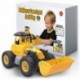 Yellow River Bulldozer Toy, Take Apart STEM Fun with Screwdriver, Ages 3 4 5 and up, Construction Tractor Truck Engineering Vehicle, Building Play Set for Boys Girls Toddlers