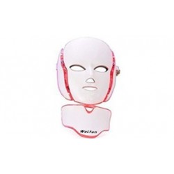wolfun wolfun Led Face Mask Light Therapy , 7 Led Light Therapy Facial Skin Care Mask - Blue Laser for the cosmetic treatment of eht face and skin