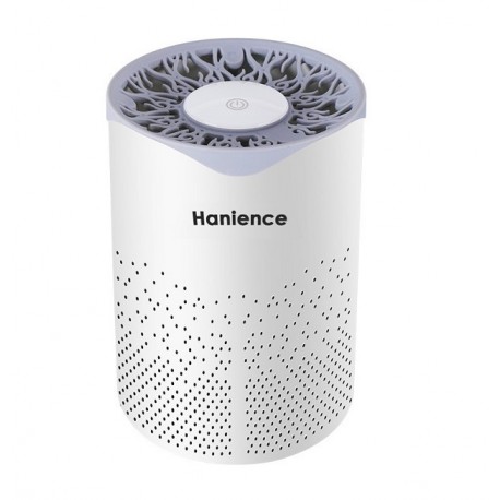 Hanience air purifier, silent purifier HEPA removal of formal dehyde, smoke and haze