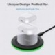 Divoso Wireless Charger, Qi-Certified 10W Max Fast Wireless Charging Pad Compatible with iPhone 12/12 Mini/12 Pro Max/SE 2020/11 Pro Max,Samsung Galaxy S21/S20/Note 10/S10,AirPods Pro(No AC Adapter)
