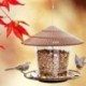Aendu  Bird Feeders for Outside,Squirrel Proof Birds Feeder(Brown)