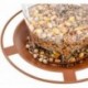 Aendu  Bird Feeders for Outside,Squirrel Proof Birds Feeder(Brown)