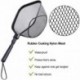 Doern  Fishing nets,Catch and Release Ruber Coating Net - Foldable Fishing Nets Freshwater