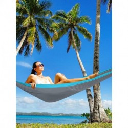 Kaen  Hammocks,Lightweight Nylon Parachute Hammocks,Camping Hammock Double & Single Portable Hammocks with 2 Tree Straps