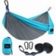 Kaen  Hammocks,Lightweight Nylon Parachute Hammocks,Camping Hammock Double & Single Portable Hammocks with 2 Tree Straps