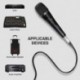 GYFJE  Microphones,Metal Handheld Mic Compatible for Karaoke Singing, Speech, Wedding and Outdoor Activity