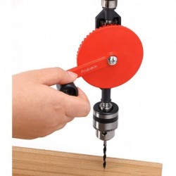 Prokomon  Hand Drill  3/8-Inch Capacity Powerful and Speedy Manual Hand Drill 